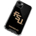 Florida State FSU Seminoles Black iPhone 14 Clear Case